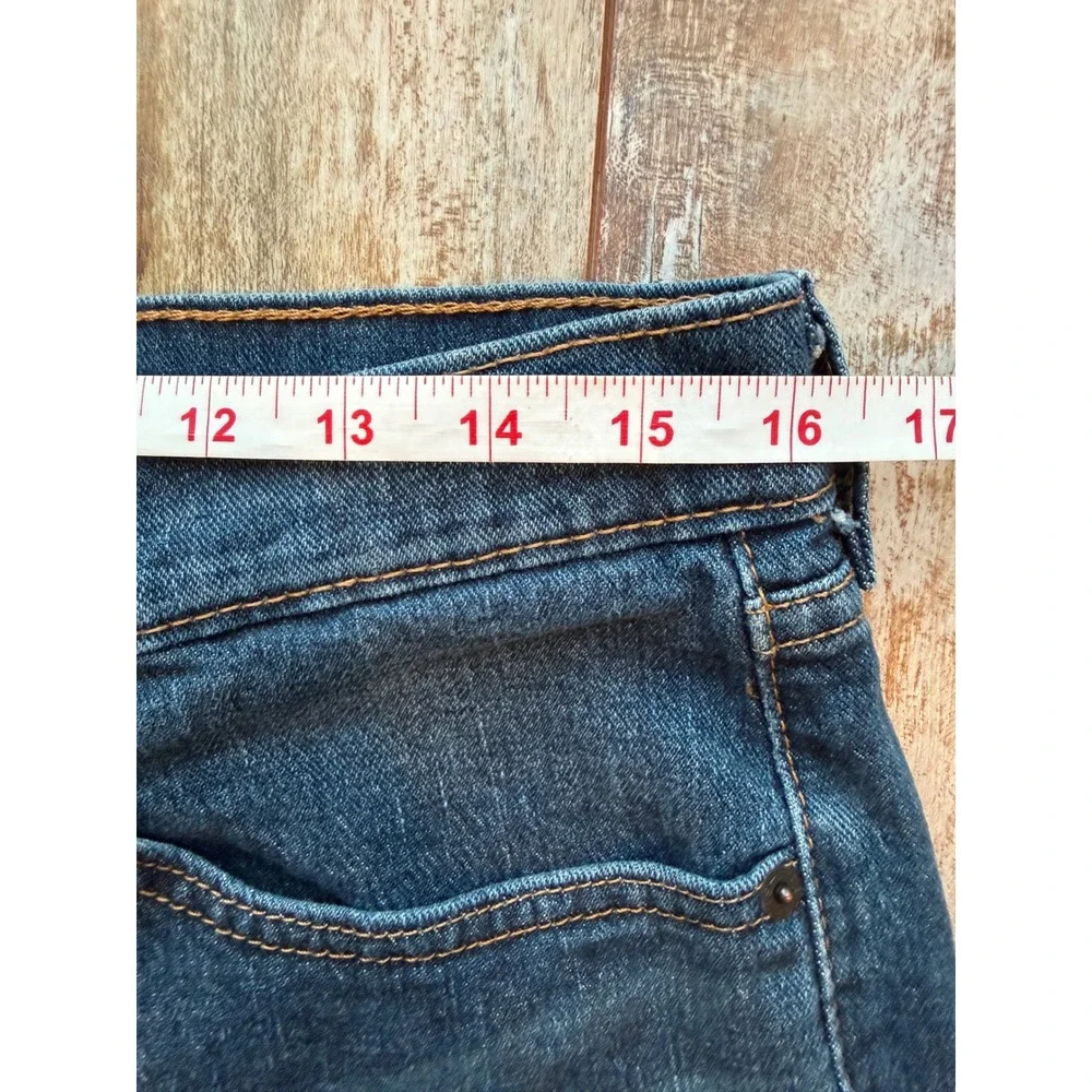 Levis 505 Regular Fit Straight Leg Jeans Medium Wash Blue 34x32 Mens Denim